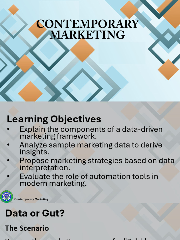 Data-Driven Marketing Strategies Guide | PDF | Analytics | Marketing