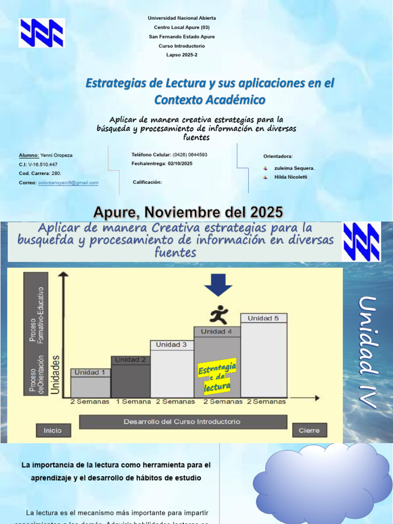 Importancia de la Lectura en Educación a Distancia | PDF | Aprendizaje ...