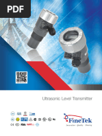 TDR-3000 Guided Wave Radar Overview | PDF | Radar | Transmission Medium