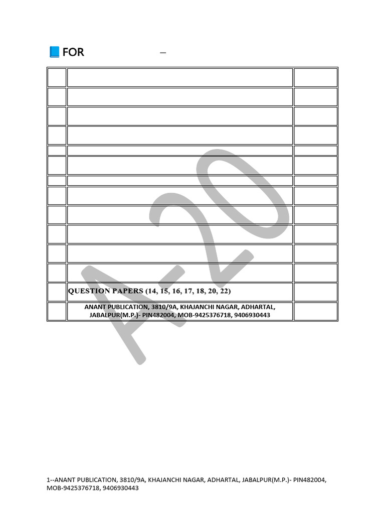 MCQ List - JWM | PDF | Engineering