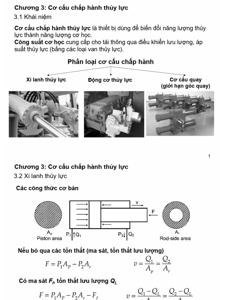 Chuong 3 Cơ Cấu Chấp Hành | PDF