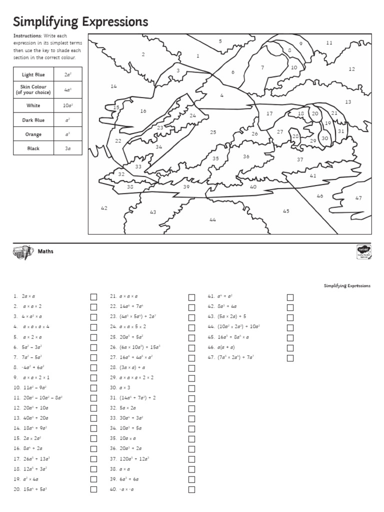 Simplifying Algebraic Expressions | PDF | Chess | Chess Theory
