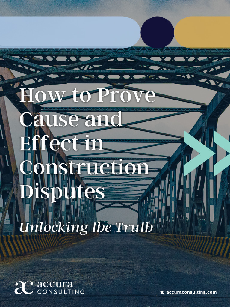 How To Prove Cause and Effect in Construction Disputes | PDF | Causality