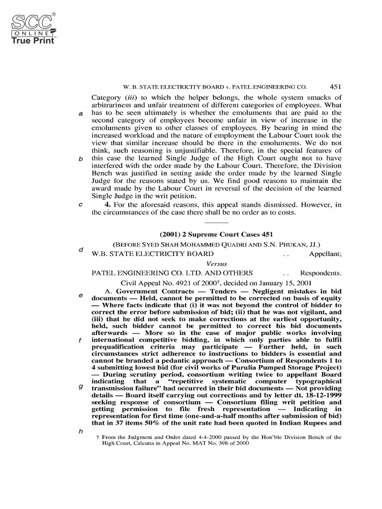 Modak Judgment Analysis: SCC 2008 | PDF | Supreme Court Of The United ...