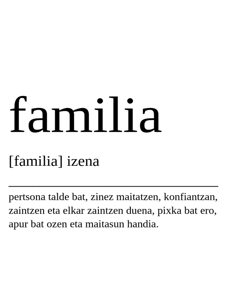 Familia | PDF