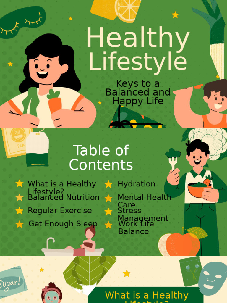 Keys to a Healthy Lifestyle Guide | PDF