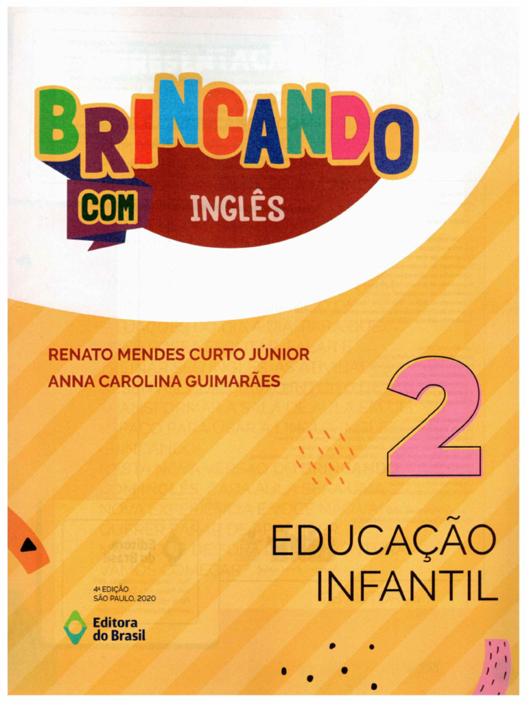 Brincando Com Ingles - 3 Ano - Livro | PDF
