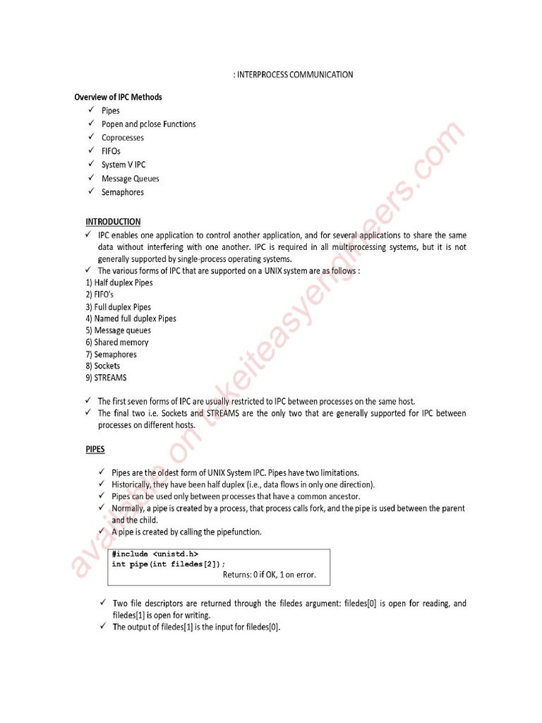 Unix Module 4 Part 2 | PDF