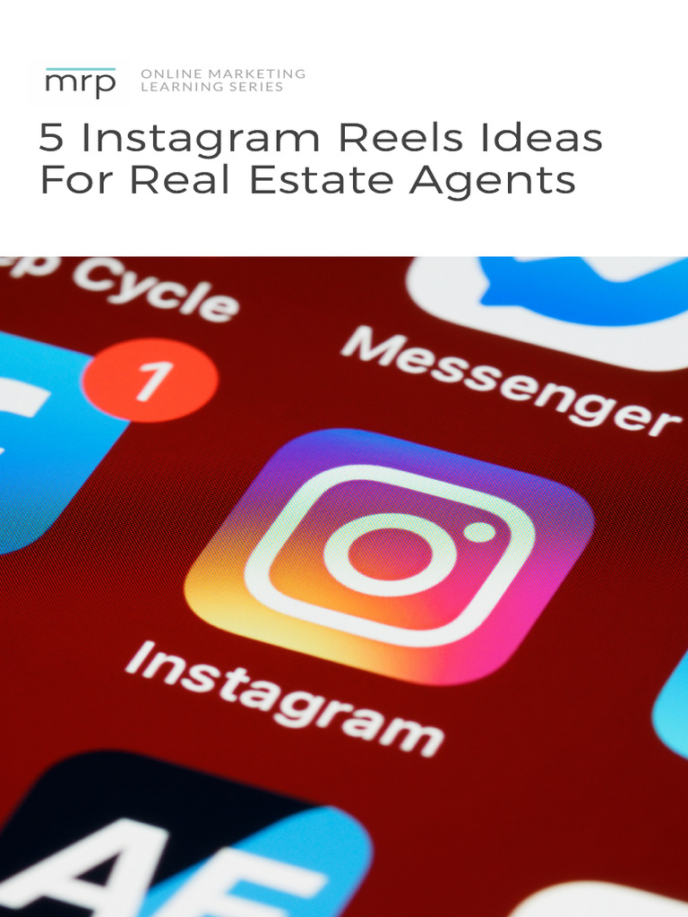5 Engaging Instagram Reels Ideas for Realtors | PDF