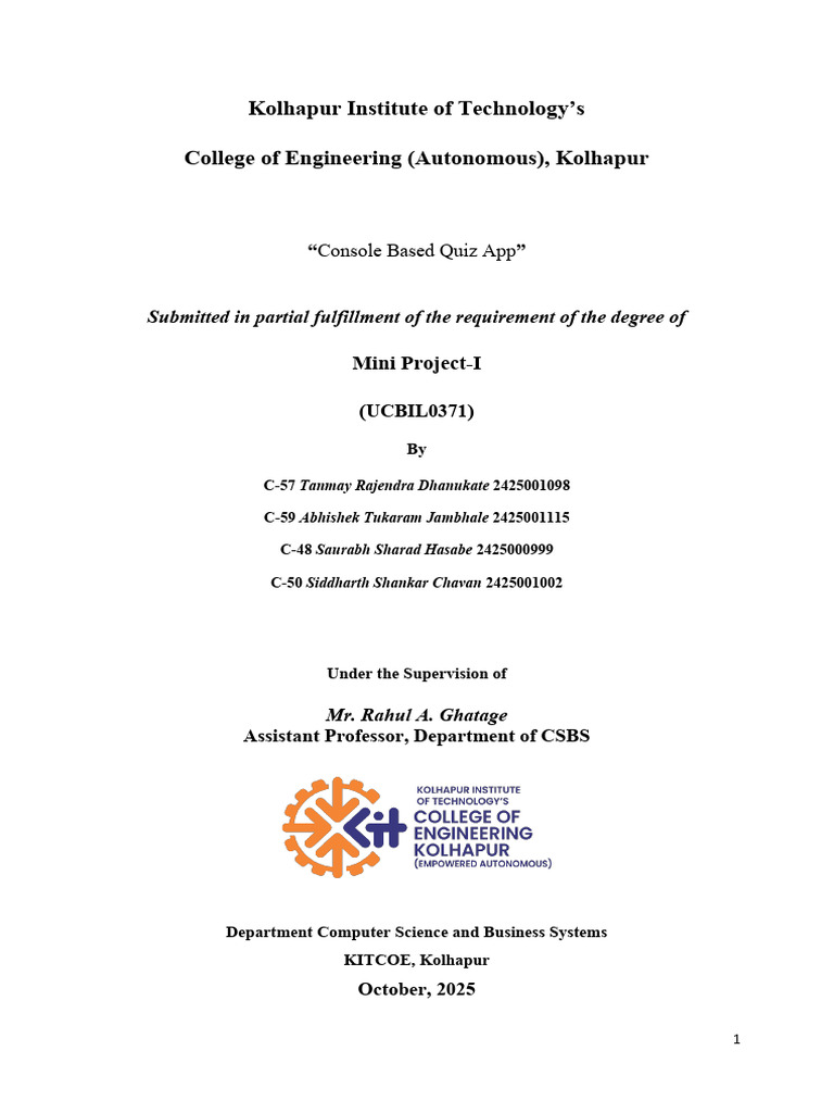 Report of MiniProject Final | PDF | Password | User (Computing)