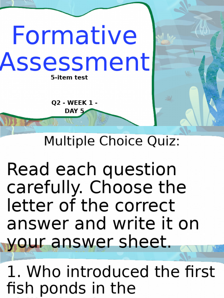 Tle 8 - Quarter 2 - Week 1 - Day 5 | PDF