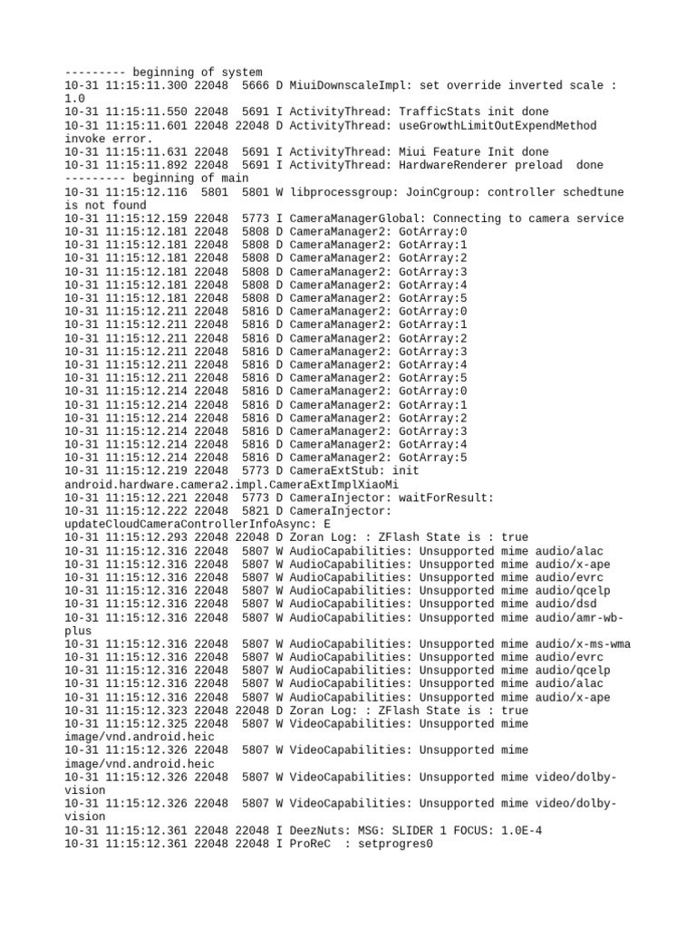 Log Cat 1761884112071 | PDF | Computing | Computer Programming