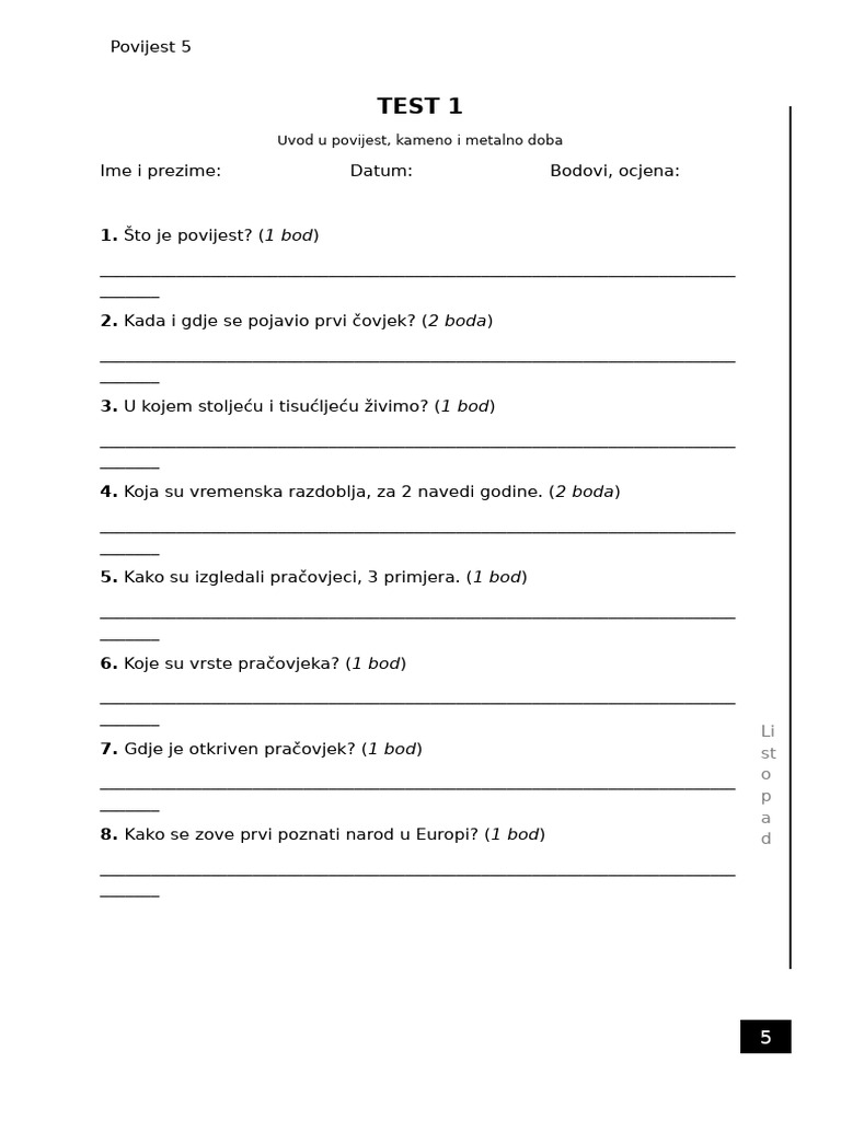 Test 1 | PDF