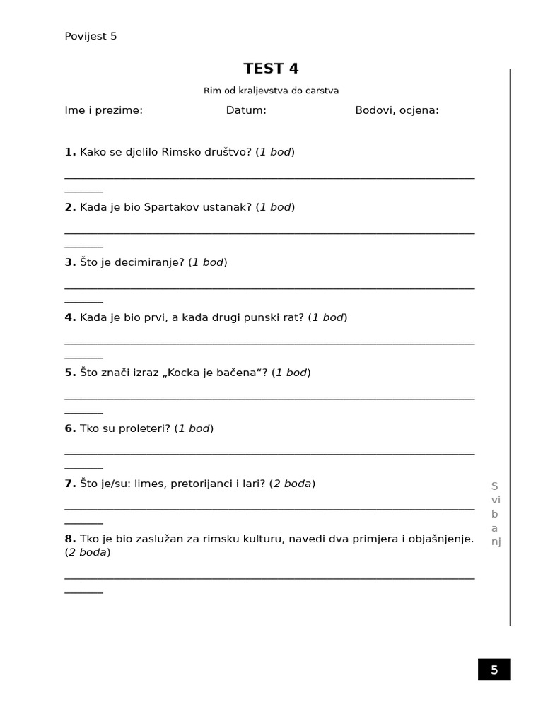 Test 4 | PDF