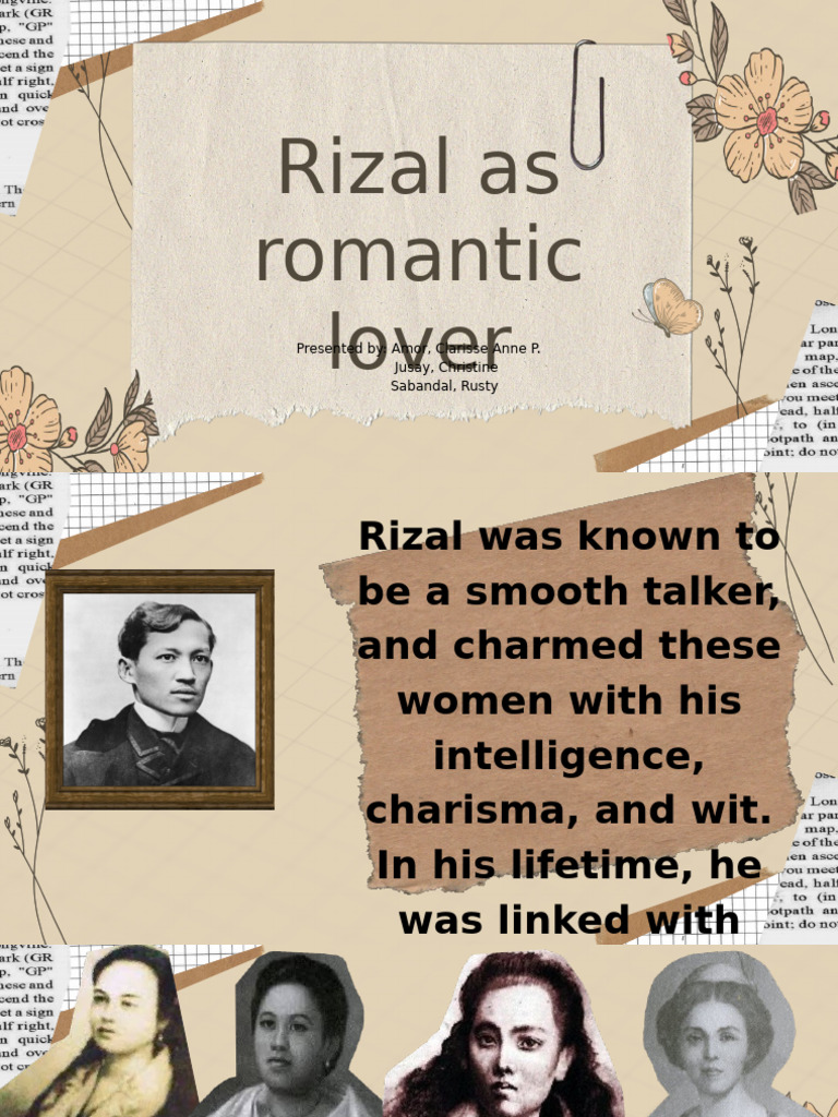 Rizal As Romantic Lover | PDF