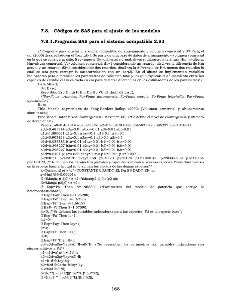 Codigos SAS | PDF