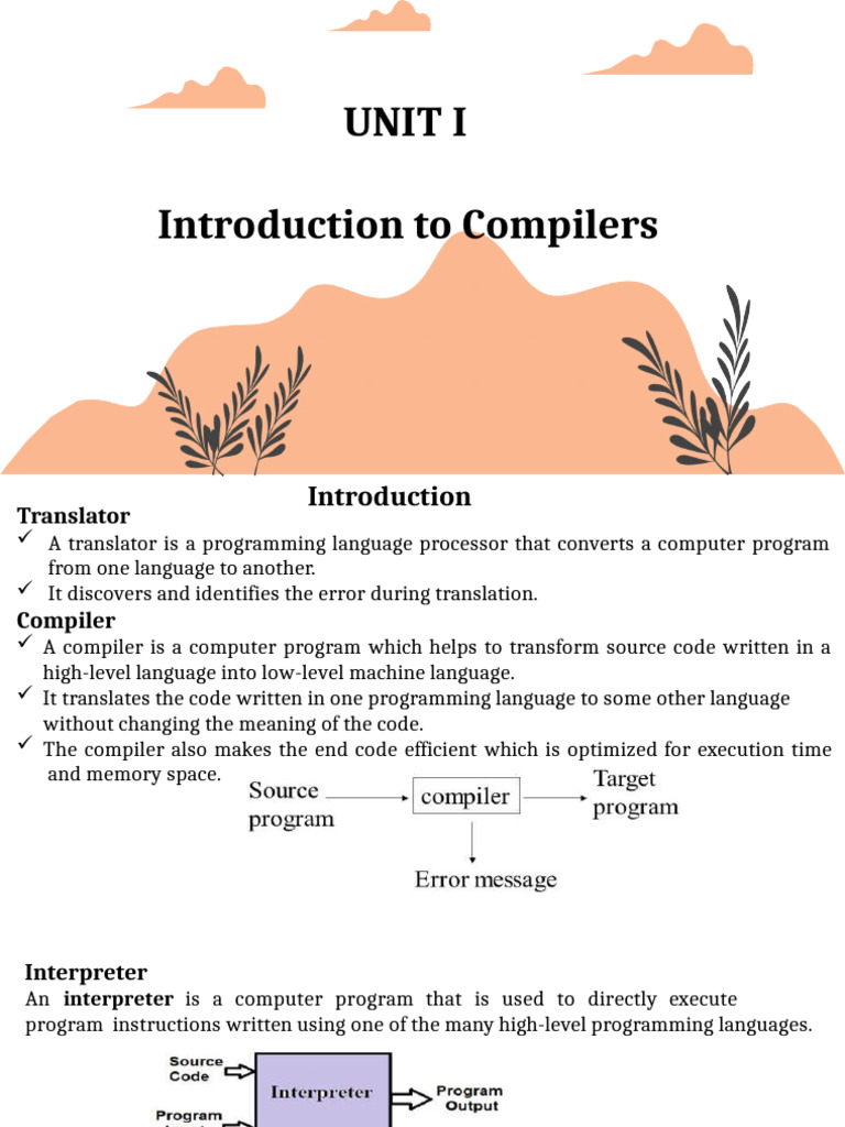 Introduction to Compilers and Translators | PDF | Compiler | Parsing