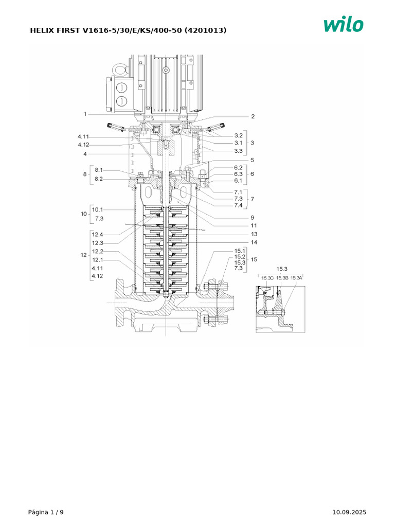 HELIX FIRST V1616-5_30_E_KS_400-50 (4201013) | PDF | Hydraulics ...