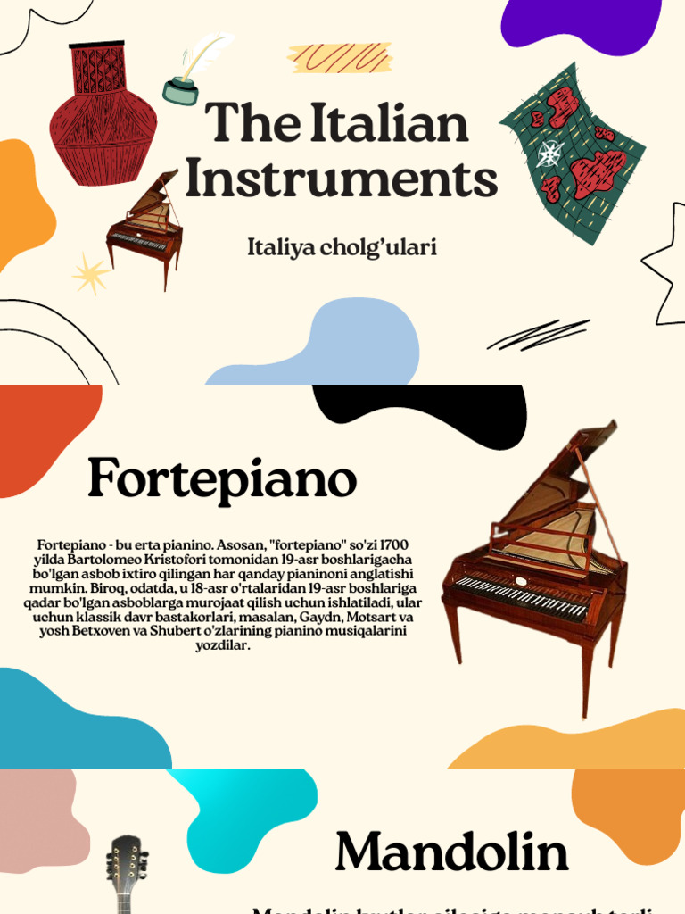 The Italian Instruments | PDF