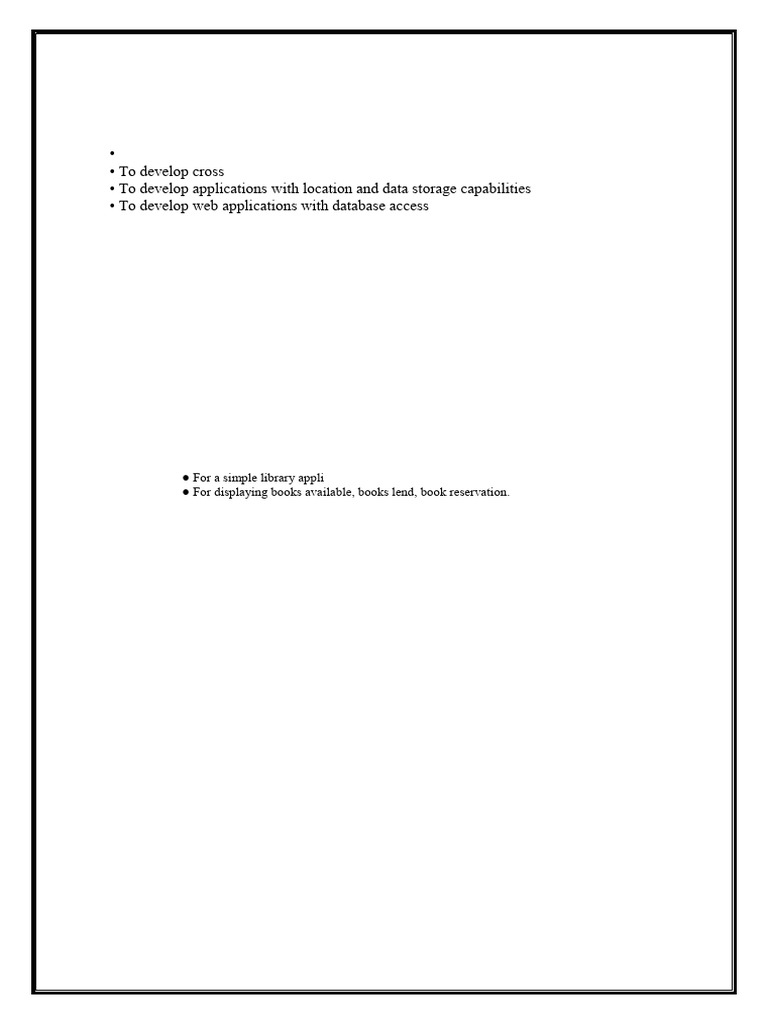 CCS332 App Development Syllabus | PDF