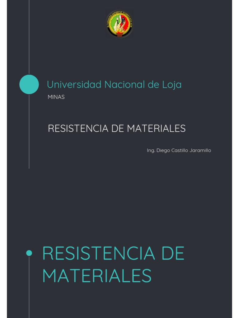 Fundamentos de Resistencia de Materiales | PDF | Deformación ...