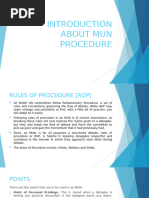 MUN Rules and Session Types Explained | PDF | United States House Of ...