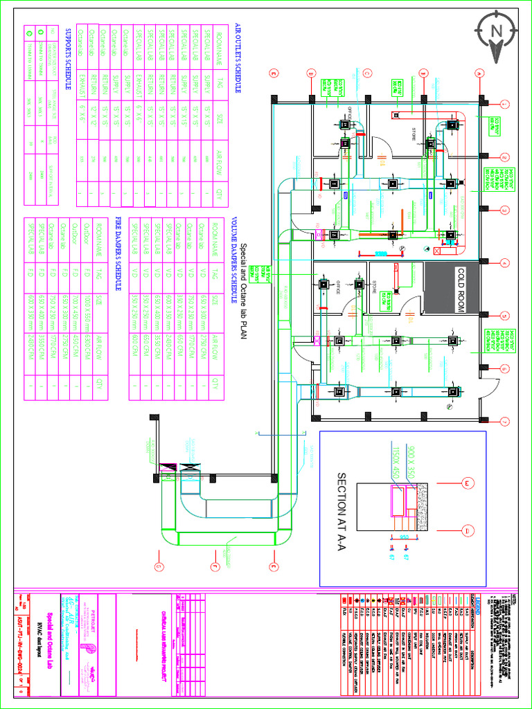 HVAC Duct and Damper Schedule | PDF | Engineering Thermodynamics ...