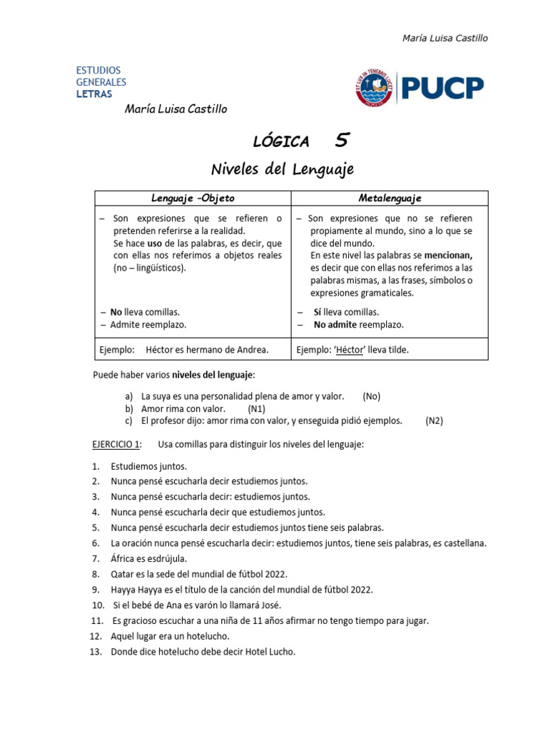 Material de Clase #5 | PDF