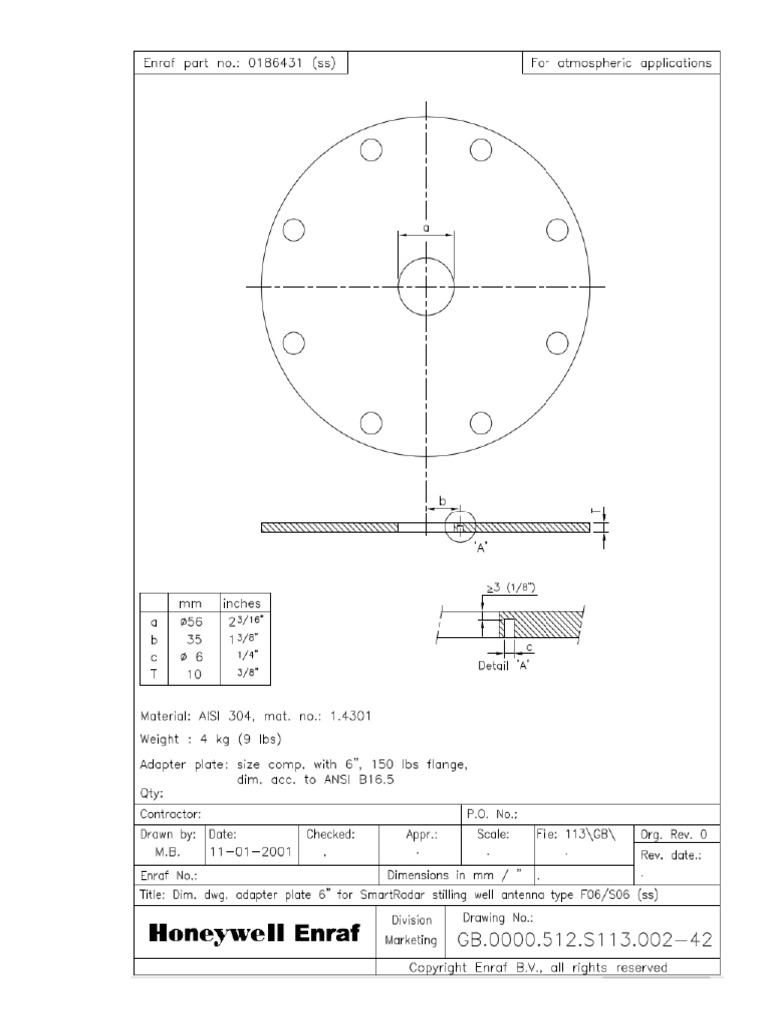 Enraf Part No Catalogues | PDF