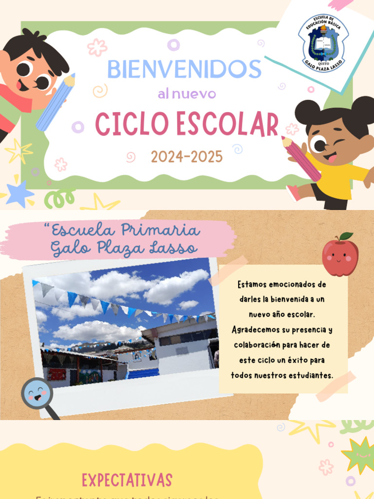 Presentación Inicio de Clases - 20240907 - 075338 - 0000 | PDF