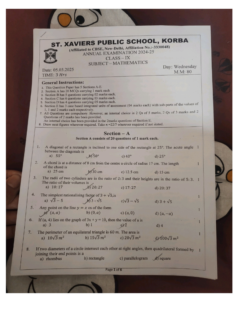 Annual Maths | PDF