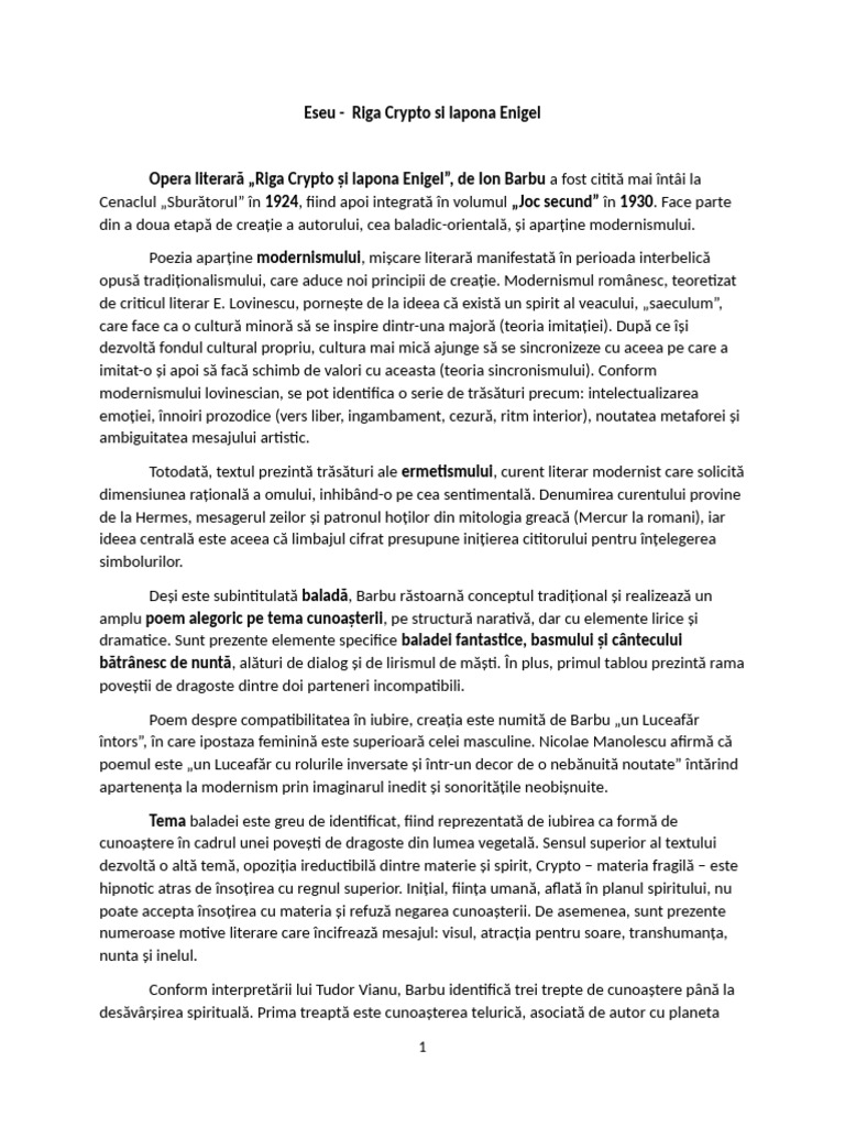Riga Crypto Si Lapona Enigel | PDF