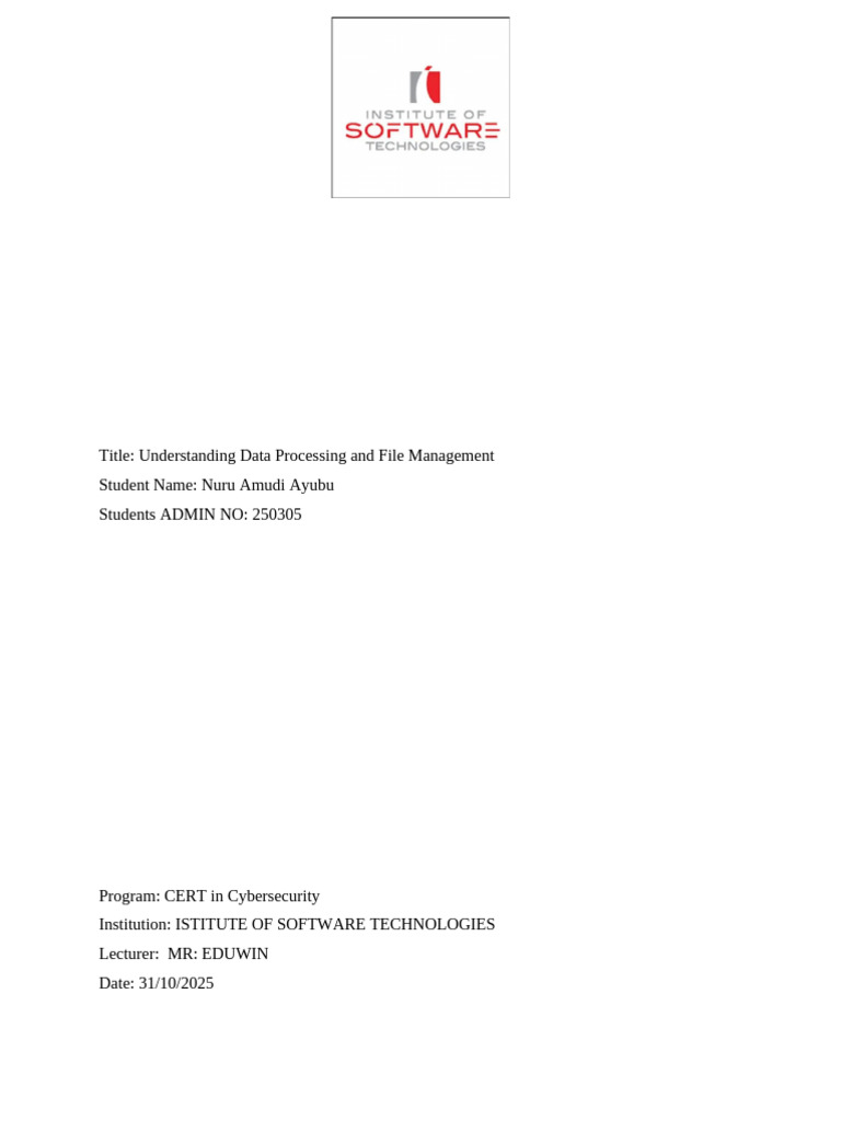 Cyber Sec Assignment | PDF | Hard Disk Drive | System Software