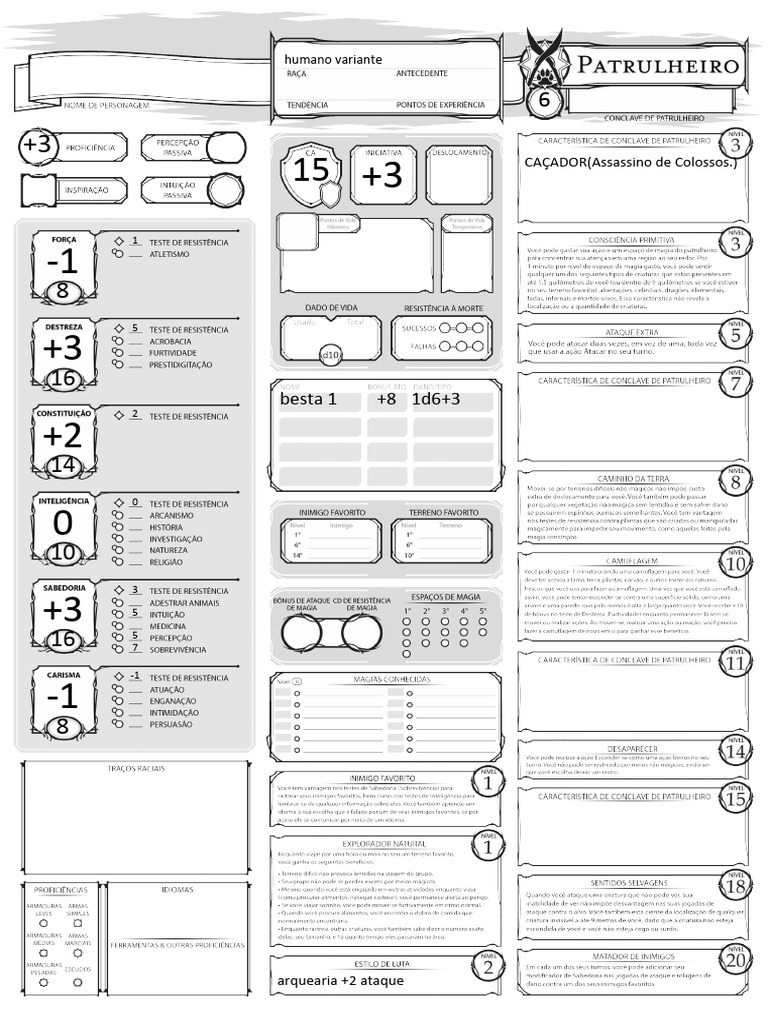 Ranger Nivel 6 | PDF