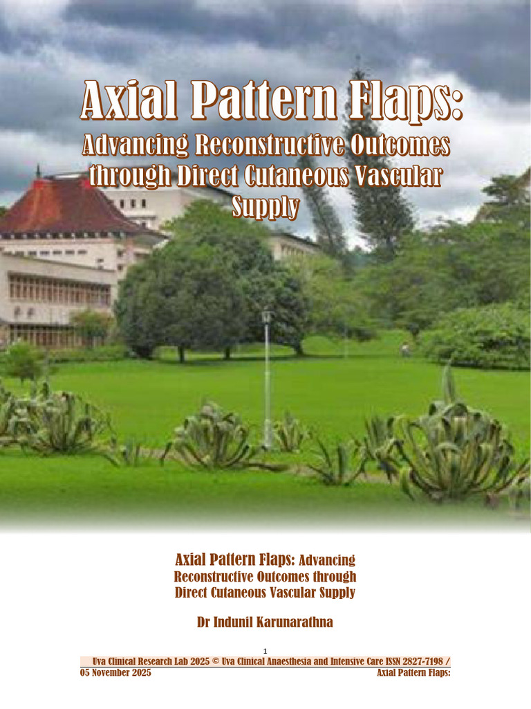 Axial Pattern Flaps in Reconstructive Surgery | PDF | Surgical ...