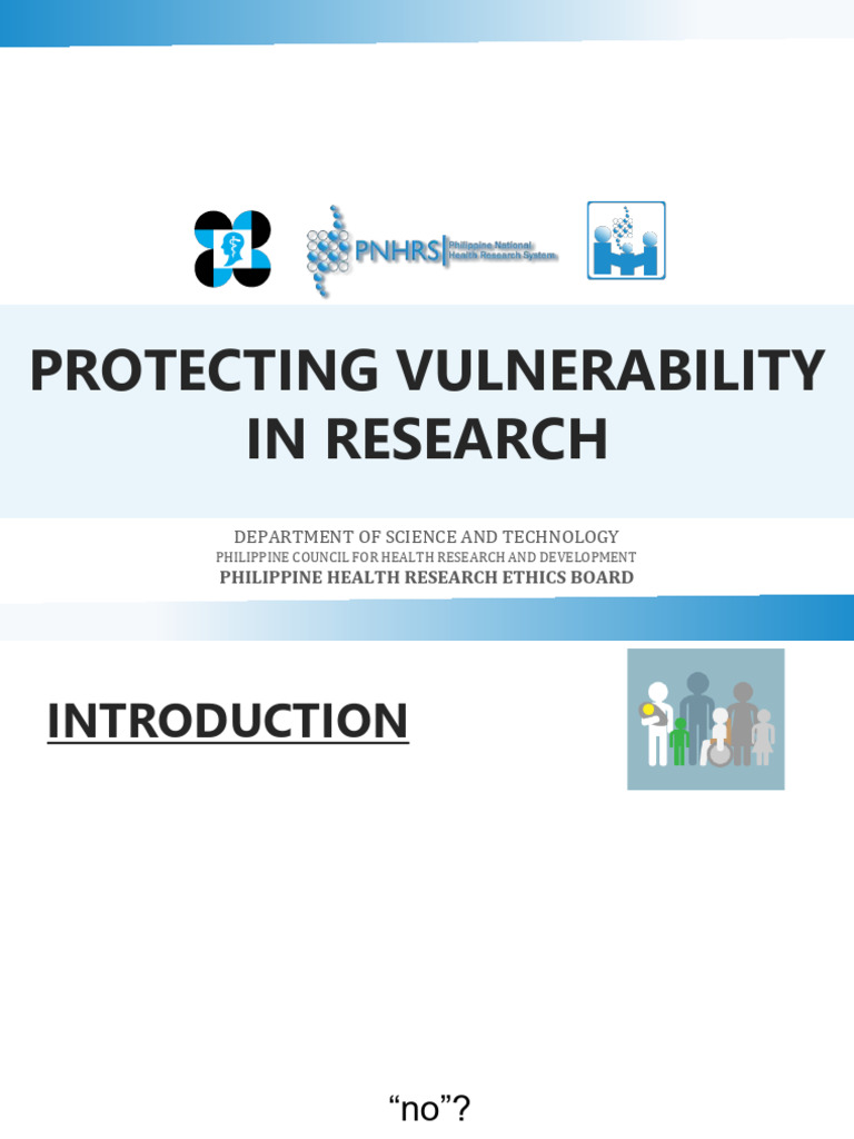 Protecting Vulnerable Research Populations | PDF | Institutional Review ...