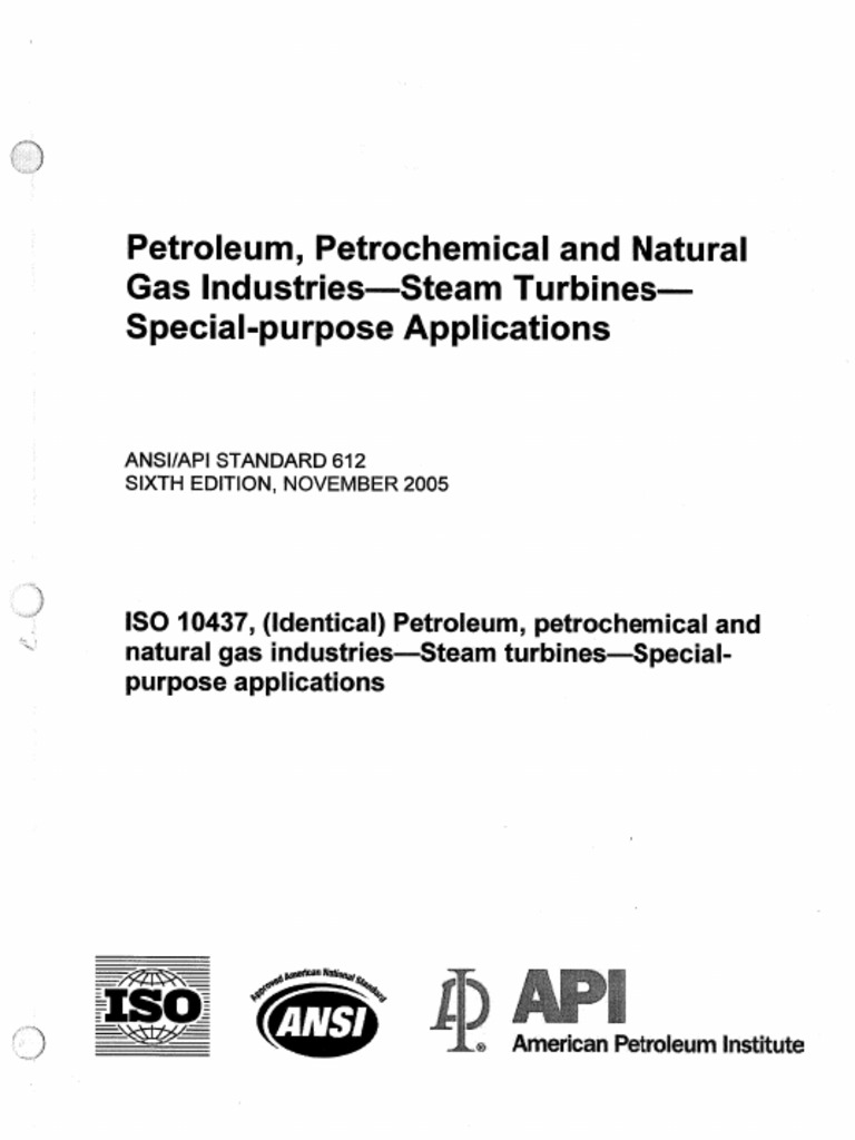 API Standard 612 - 2005 | PDF