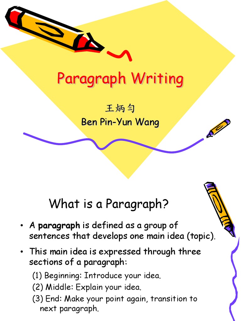 Mastering Paragraph Writing Techniques | PDF | Paragraph | Sentence ...