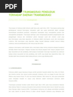 Download Pengaruh Transmigrasi Penduduk Terhadap Daerah by anon_671039488 SN94349803 doc pdf