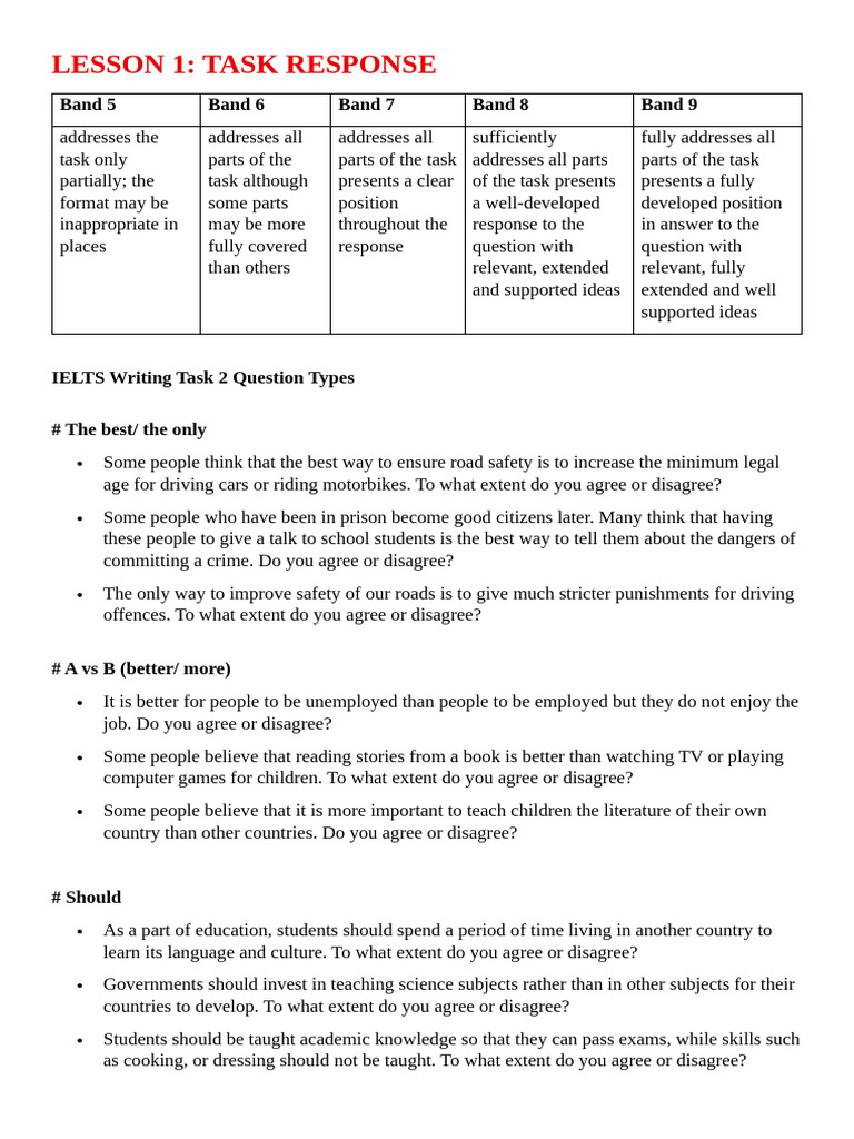 IELTS Writing Task 2 Guide | PDF | Poverty | Poverty & Homelessness