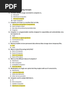 MSCIT Exam Objective Questions 2025 | PDF | Graphical User Interfaces ...