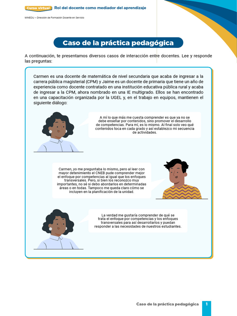 Mediación docente en el aprendizaje activo | PDF | Enseñando | Aprendizaje