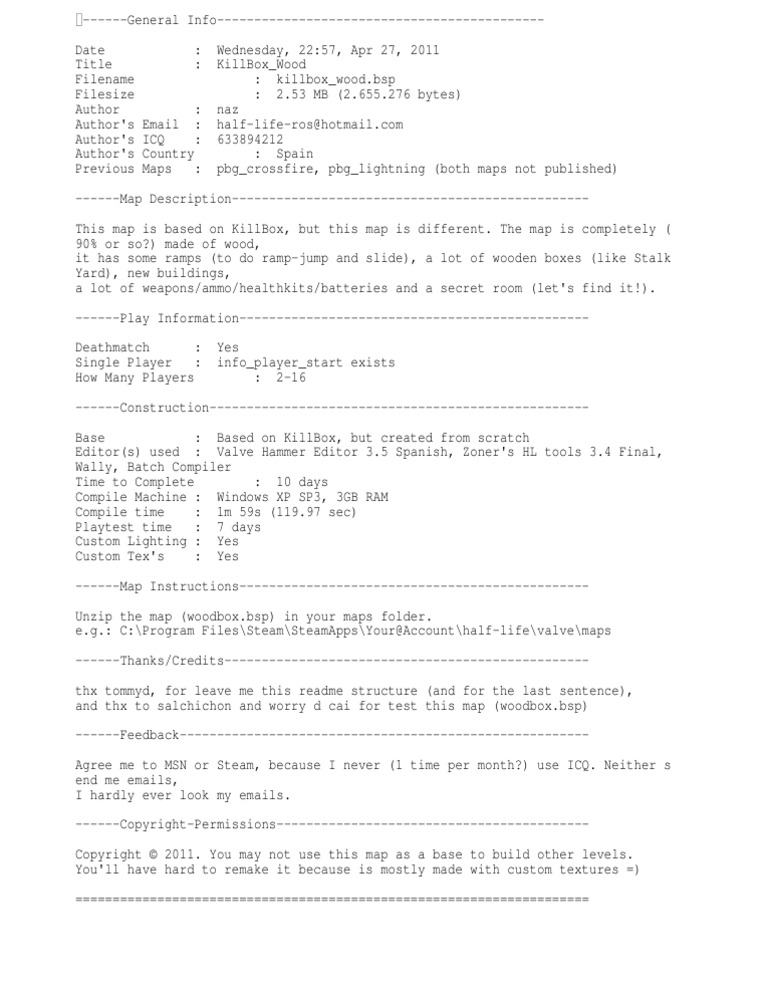 Killbox Wood | PDF | Utility Software | Ibm Pc Compatibles