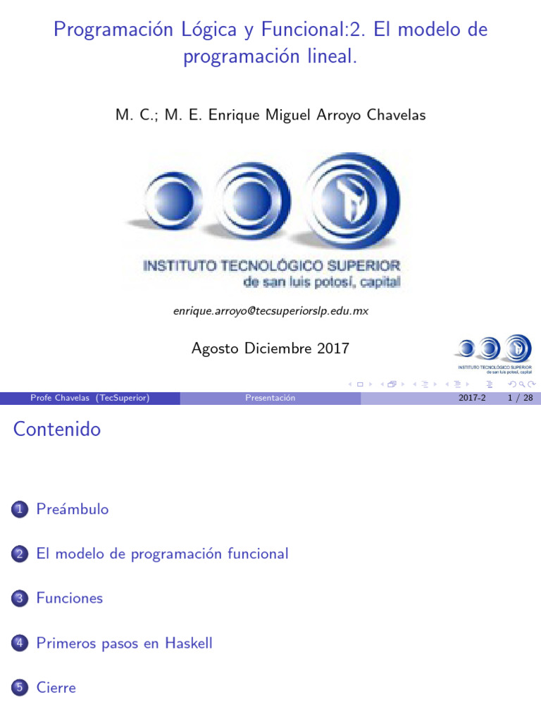 Introducción a la Programación Funcional | PDF | Programacion Funcional ...