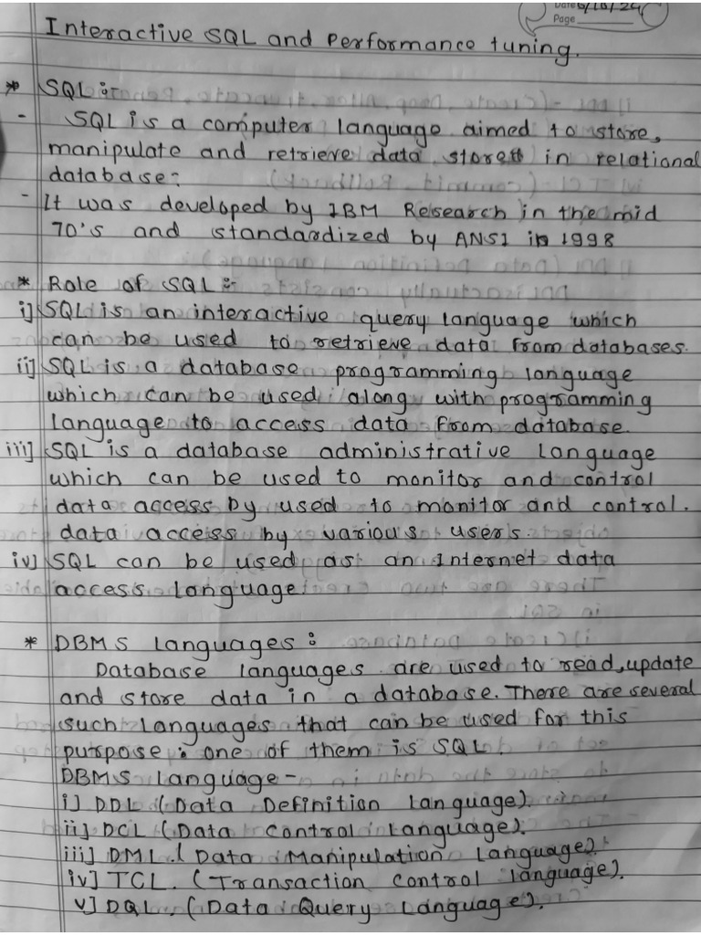 Unit 3 Notes of DBMS.. | PDF