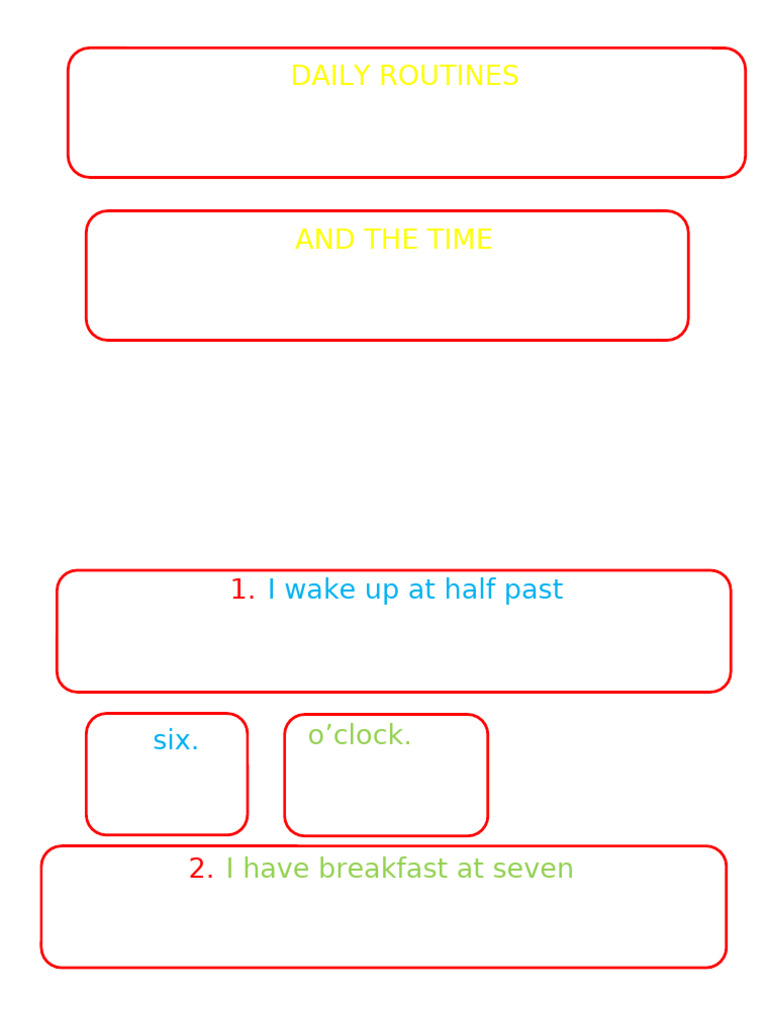 Daily Routines and Timings | PDF
