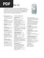 PowerMac G4 MDD Specs