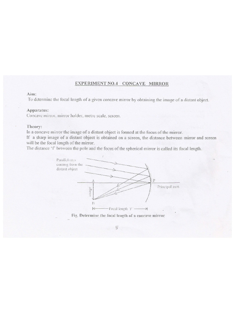 Prac Phy Term 1 | PDF