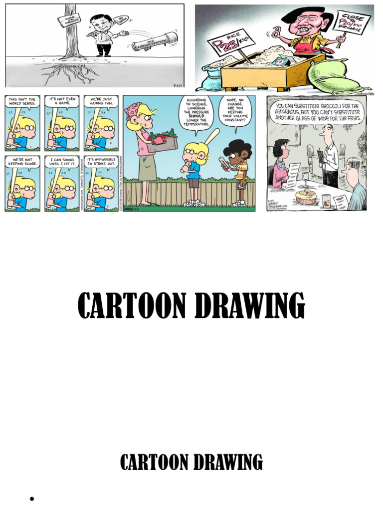 Understanding Cartoon Drawing Techniques | PDF