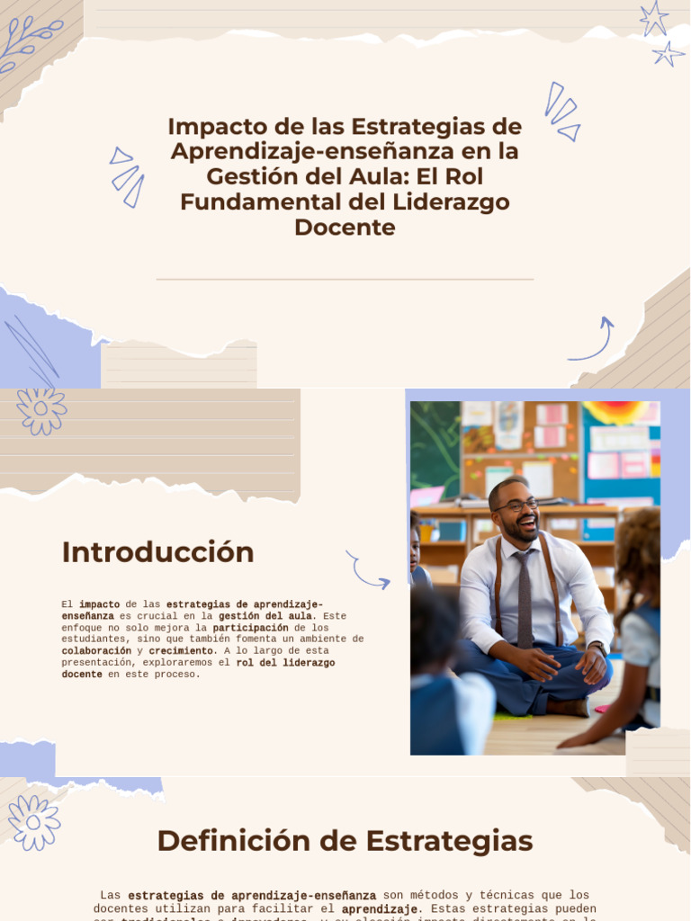 Slidesgo Impacto de Las Estrategias de Aprendizaje Ensenanza en La ...